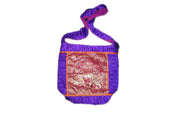 SATIN DESIGNER SHOULDER  BAG