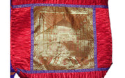 SATIN DESIGNER SHOULDER  BAG
