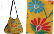 SATIN EMEROIDERY BAG