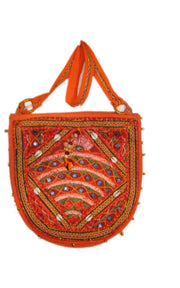 MIRROR WORK  SHOULDER BAG