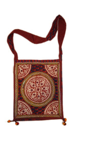 MIRROR WORK  SHOULDER BAG