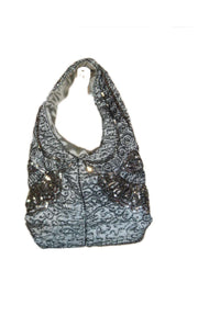 SATIN EMBROIDERY BAG