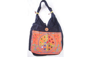 MIRROR WORK BORDER COLLAGE GIRLS BAG