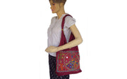 MIRROR WORK BORDER COLLAGE GIRLS BAG