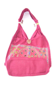 MIRROR WORK BORDER COLLAGE GIRLS BAG