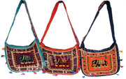 MIRROR WORK  SHOULDER BAG
