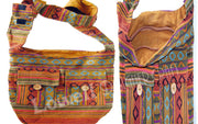 TWO POCKET DARI ETHNIC SHOULDER BAG