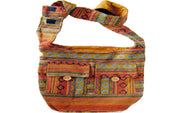 TWO POCKET DARI ETHNIC SHOULDER BAG