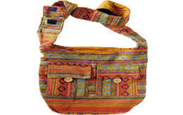 TWO POCKET DARI ETHNIC SHOULDER BAG