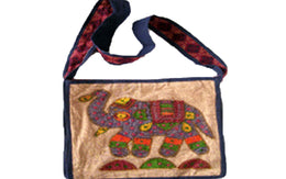 PATCH WORK SHOULDER BAG