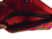 VELVET EMBROIDERY BAG