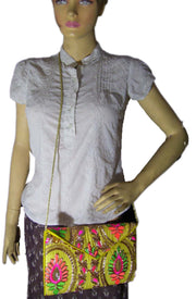 SURAT EMBROIDERY CLUTCH BAG