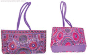 MIRROR WORK LADIES HAND  BAG