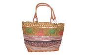 EMBROIDERED LADIES HAND BAG
