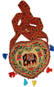HEART DESIGN SHOULDER BAG