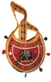 CRECENT MOON DESIGN ETHNIC BAG
