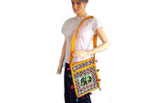 ELEPHANT PATCH ETHNIC SHOULDER BAGS