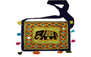 ELEPHANT PATCH ETHNIC SHOULDER BAGS