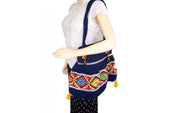 FROCK STYLE CANVAS SHOULDER BAG