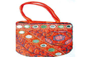 EMBROIDED BORDER ETHNIC  BAG