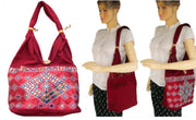 MIRROR WORK PATCH WORK BAG