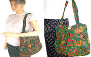 AARI ZARI EMBROIDERY COTTON ETHNIC BAG