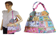 KATHA STITCH EMBROIDERY SKIRT BAG