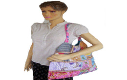 KATHA STITCH EMBROIDERY SKIRT BAG