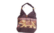 ZARI EMBROIDERY CANVAS BAG