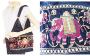 ZARI EMBROIDERY CANVAS BAG