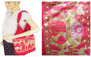 ZARI EMBROIDERY CANVAS BAG