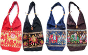 ZARI EMBROIDERY CANVAS BAG