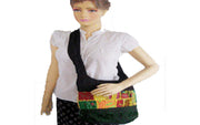 EMBROIDED SHOULDER BAG