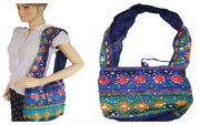 EMBROIDED SHOULDER BAG