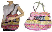 EMBROIDED PATCH WORK BAG