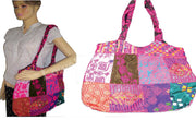 EMBROIDED SHOULDER BAG