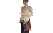STAR EMBROIDED CROSS OVER SHOULDER BAG