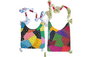 STAR EMBROIDED CROSS OVER SHOULDER BAG