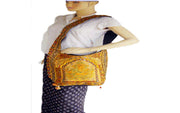 HAND EMBROIDERY SHOULDER BAG