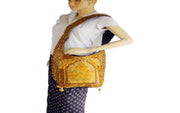 HAND EMBROIDERY SHOULDER BAG