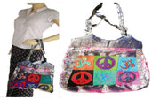 SARI ZARI BORDER SHOULDER BAG