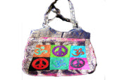 SARI ZARI BORDER SHOULDER BAG