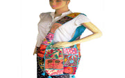 GUITAR SHAPE HIPPIE SHOULDER BAG