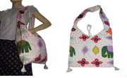 PATCH EMBROIDERY ETHNIC BAG