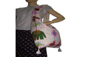 PATCH EMBROIDERY ETHNIC BAG