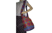 MIRROR WORK ETHNIC SHOULDER BAG