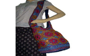 MIRROR WORK ETHNIC SHOULDER BAG