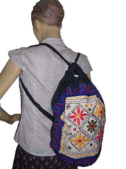RANA WORK EMBROIDERY BACKPACK BAG