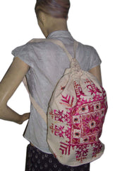 RANA WORK EMBROIDERY BACKPACK BAG