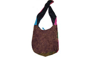 PEACE SIGN COTTON STONE WASH BAG